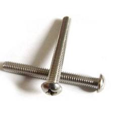 不锈钢盘圆头螺栓 直径: 5mm～20mm,1/4″～3/4″