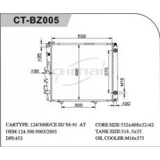 CT/BE-005奔驰散热器