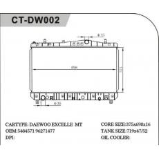 CT/DA-002大宇散热器