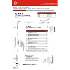 欧标槽内平开窗(内开内倒)