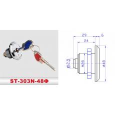 ST-303N-48Φ 险箱锁、防盗锁、通道锁
