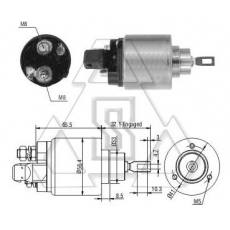 起动机电磁开关0-331-303-147 ZF 972