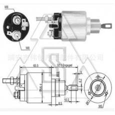 起动机电磁开关0-331-303-055 ZF 876