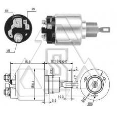 起动机电磁开关9-330-081-061 ZF 871