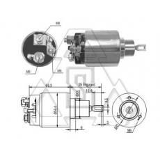 起动机电磁开关0-331-303-164 ZF 3-775