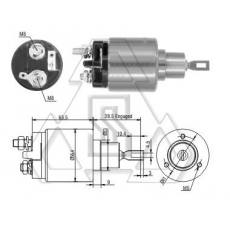 起动机电磁开关9-330-081-056 ZF 2-773