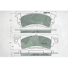 GDB742刹车片