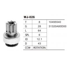 WJ-026大宇/起亚马达齿轮