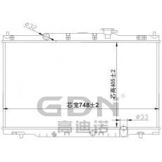 GDN.6.HO.002M-23 本田铝质散热器