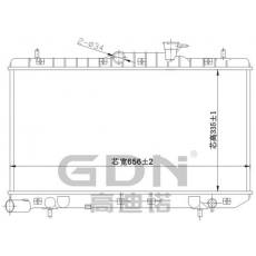 GDN.6.HY.004M-23 现代 铝质散热器