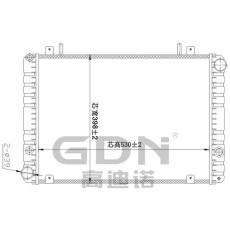 GDN.6.LA.021M-32 拉达 铝质散热器