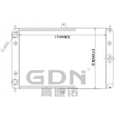 GDN.6.LA.012M-32 拉达 铝质散热器