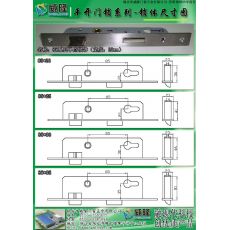 85系列单点锁体