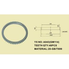 YX-1043 冷挤压件