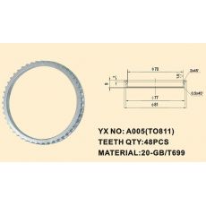 YX-1005 冷挤压件 