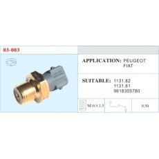03-003 机油压力开关 汽车部件