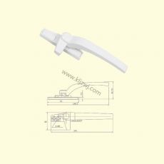 DZ01  单点执手 开窗配件 