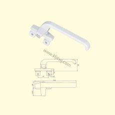 DZ03  单点执手 开窗配件 