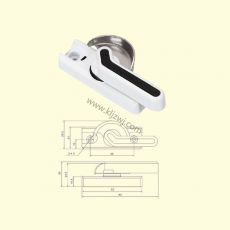 YS01 月牙锁 开窗配件 