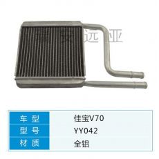 YY042 微型车 佳宝 汽车暖风水箱配件