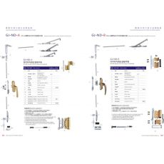 欧标内平开窗（内开内倒） 门窗配件