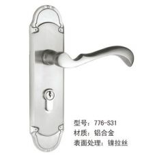 铝合金执手锁轴承锁可反提室内门锁五金锁具