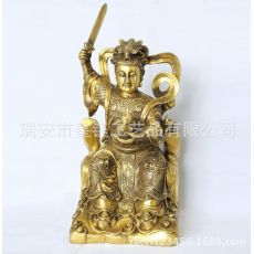 铜器工艺 九天玄女 驱邪避灾 招财纳财纳福八方