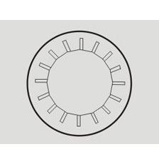 内/外锯齿垫圈Q/SJ-NJCQ-Ⅰ