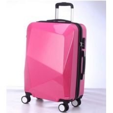 行李箱万向轮 韩版切割旅行箱拉杆箱 时尚个性立体行李箱