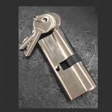75MM欧标全铜锁芯 锁具配件 双开房门锁心OEM