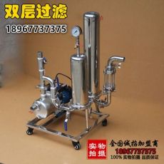 双层白酒过滤机 催陈机 葡萄酒过滤器 滤酒器 水处理过滤设备机器