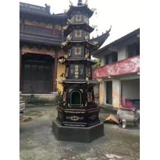 经炉 寺庙宗祠大型铸铁焚经聚宝炉