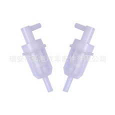 塑料汽油滤清器，插皮管滤清器，燃油滤清器