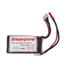 Breeze微风3s 11.1V 850mah 30C航模锂电池 F3P四轴多轴用