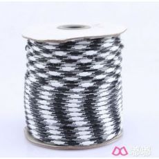 韩国双色斜纹蜡绳 环保蜡线腊线 手工DIY饰品腊绳 圆蜡绳 3.5mm