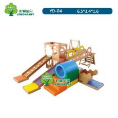 幼儿园金宝贝豪华版教具早教中心高档木制木质滑梯亲子园体能训练