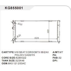 大众散热器VW SEAT CORDOBT II IBIZAII POLOIV CADDY II