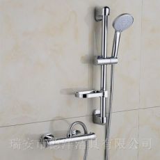 浴室淋浴简易花洒套装全铜淋浴器水龙头冷热增压手持喷头恒温入墙