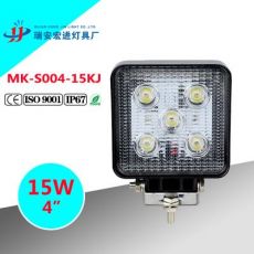 15W led工作灯 车顶射灯 车载灯 工程车灯汽车射灯