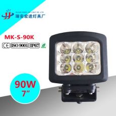 90W LED工作灯工程车灯 车用led灯 work light挖机灯