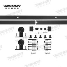 美式谷仓门移门吊轨轨道滑轨推拉门隔断门移门厨房门五金配件