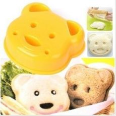 三明治模具 小熊面包模具 DIY模具 卡通面包模 早餐吐司