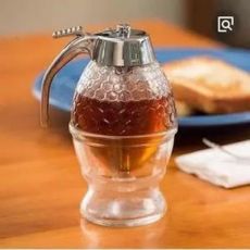 蜂蜜糖浆分发器 糖浆挤压果汁分配器 调料罐 蜂蜜罐 分发壶