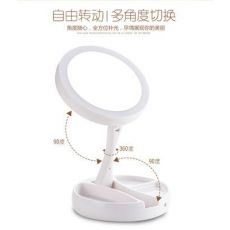 多功能折叠化妆镜 led化妆镜 USB化妆镜镜