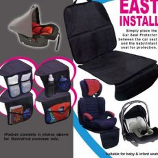 汽车儿童座椅保护垫 安全座椅防滑防磨汽车坐垫 汽车座椅保护垫