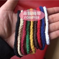 彩色棉绳手提绳 棉织带
