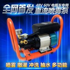 电动喷雾器 农用农药洗车机48v60v电动喷雾小型农用机械