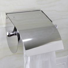 防水不锈钢纸巾架 厨房浴室酒店壁挂式卷纸架