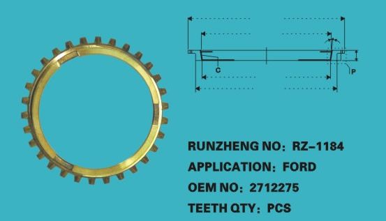 同步器齿环 OEM：2712275